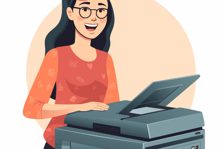 Test d'une imprimante analogique