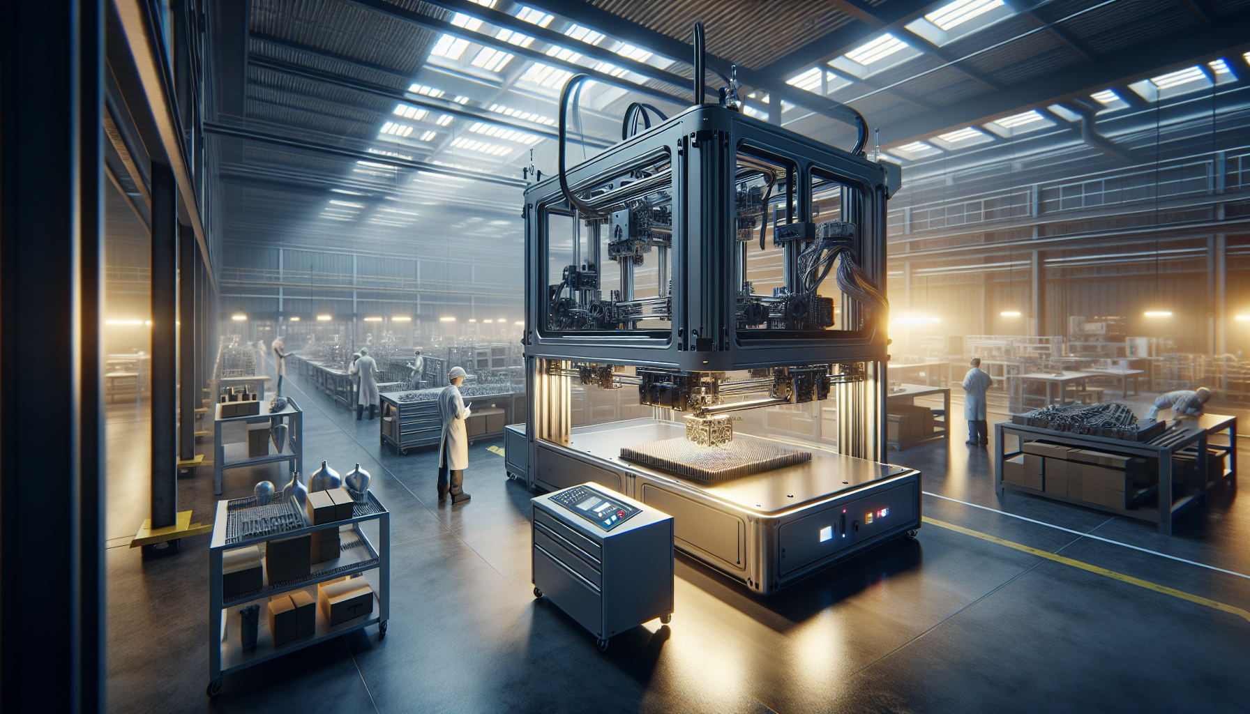 découvrez comment l'imprimante 3d industrielle révolutionne la fabrication et ses applications dans divers secteurs industriels.