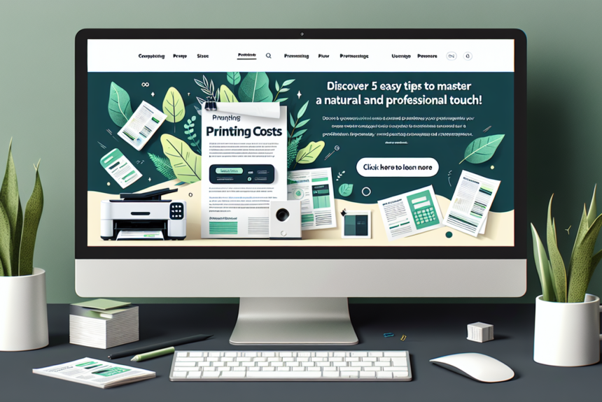 découvrez comment maîtriser les coûts d'impression avec nos astuces et conseils pratiques pour optimiser votre budget et réduire vos dépenses liées à l'impression.
