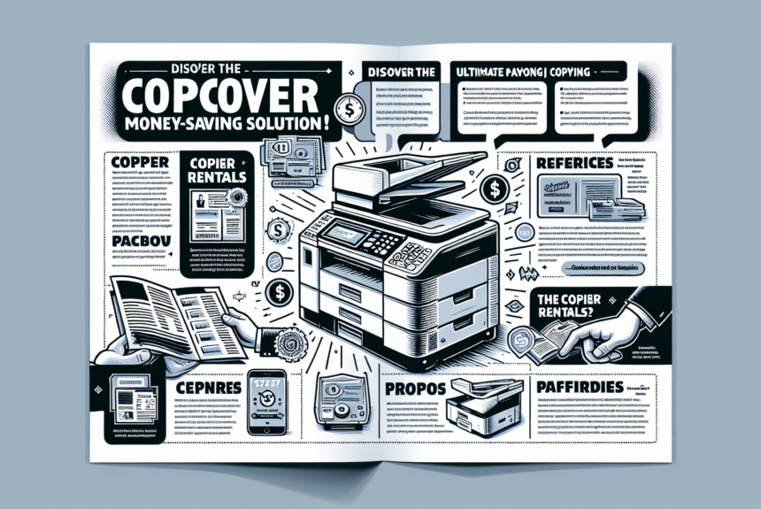 découvrez nos astuces pour économiser sur votre budget grâce à la location de photocopieur et optimisez vos coûts en toute simplicité.