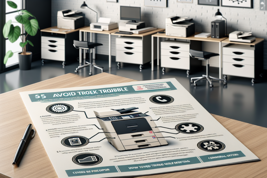 découvrez comment éviter les pièges courants lors de la location d'un photocopieur et prendre une décision éclairée. conseils pratiques et astuces pour une location réussie.